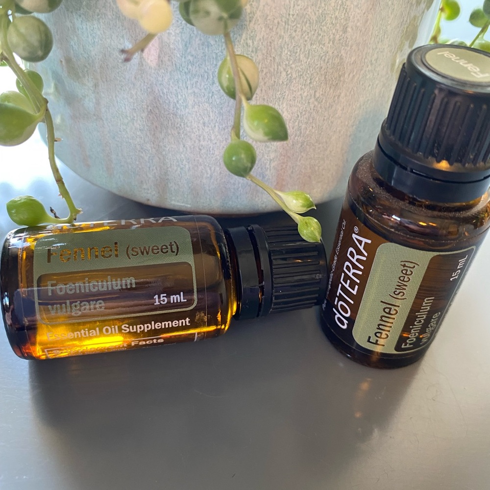 Doterra Fennel essential oil blend 2X 15 ml bottles